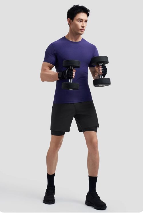 TRAINING Series Men's Summer 2-in-1 Training & Fitness Woven Shorts