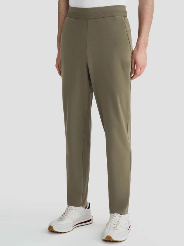 ESSENTIAL Series Men's Knitted Athletic Lightweight Breathable Stretchable for Gym Lounge & Casual Wear Pants