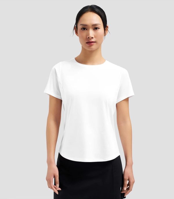 New Summer Women's Short-Sleeved Knitted Shirts  TRAINING Series