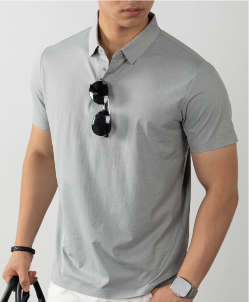 Performance Work Office to Course Collared Men's Business Casual Golf Polo Shirts