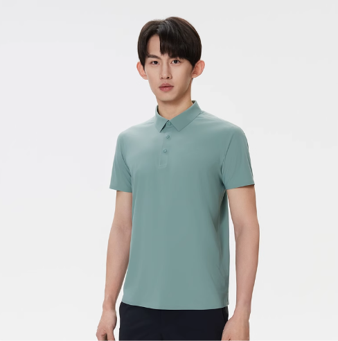 Premium Seamless Polo Shirt Italian-Inspired Zero-Stitch Design for Unmatched All-Day Comfort and Sophistication