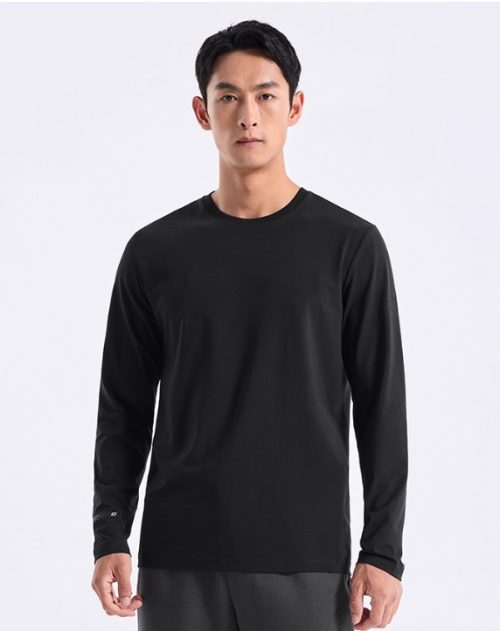 Breathable Fabric Stylish Design Men's Sports Crew Neck Hoodies