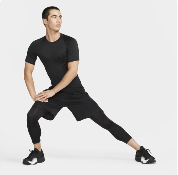 Men's Quick-Dry Training Gym Tees Lightweight Running Fitness Shirts