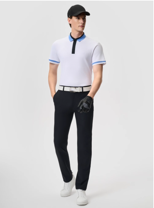Performance Men's Breathable Stretch Comfortable Outdoor Sportswear Golf Pants with Pockets