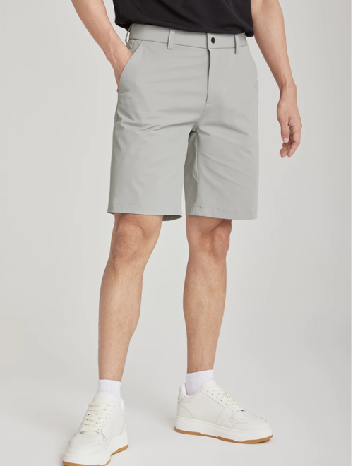 Stretchy Casual Men's Comfortable Relaxed-Fit Outdoor Walking Golf Shorts with Pockets
