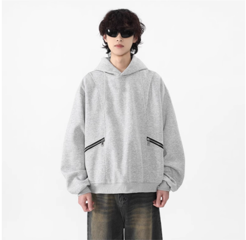 Custom Bulk Hoodie Factory Retro Washes and Custom Tags  For Streetwear Labels and Corporate Swag