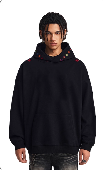 Premium Personalized Hoodie Factory for Brands and Teams with Multiple Fabrics and Custom Logos Embroidery 