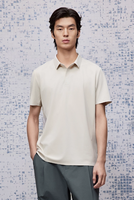 Quick-Dry Anti-Odor Fabric Custom Seamless Polo Shirts For Sports and Business Bulk Orders and Embroidery Available
