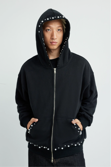 High-Quality Custom Hoodie Factory for Brands Bulk Order Embroidery DTG Print Sustainable and Fast Production