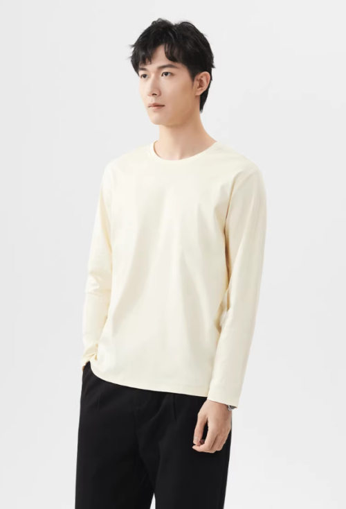 Premium Men’s Pima Cotton Crew Neck Hoodie