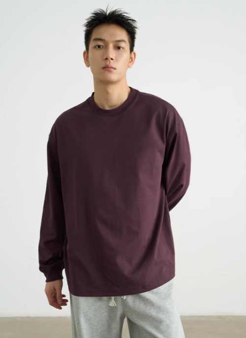 Men's Pima Cotton Crewneck Casual T-Shirts