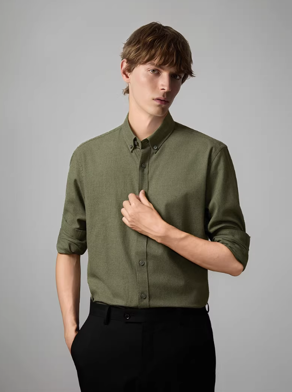 Men's Pima Cotton Polo Shirts Soft Breathable