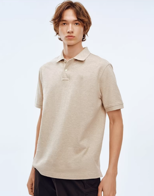 Men's Pima Cotton Polo Shirts Soft Classic Fit