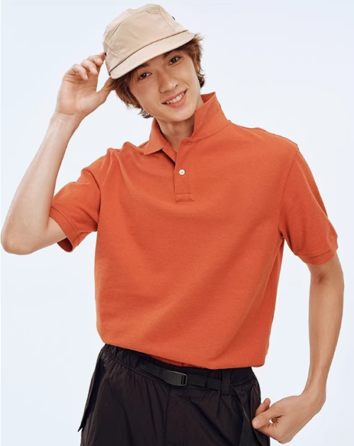 Men's Pima Cotton POLO Tees Daily & Office Wear