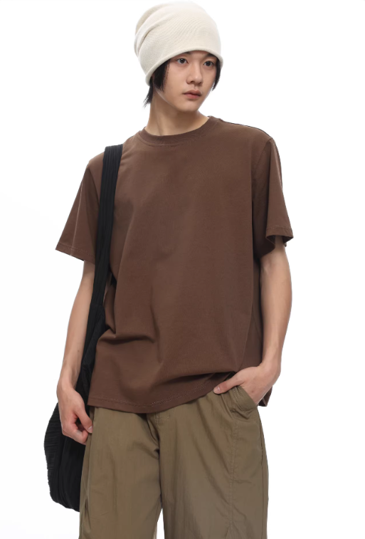 Men's Premium Pima Cotton T-Shirt Soft Breathable