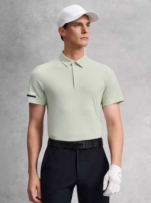 Men's Business Casual Golf Shirts Classic Solid