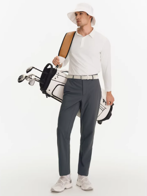 Men's Business Casual Golf Shirts Long Sleeve
