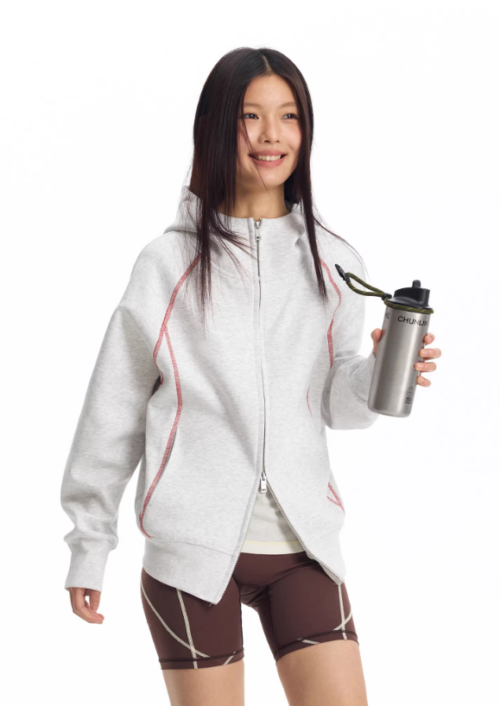 Women Full Zip Up Hoodie Lightweight Soft