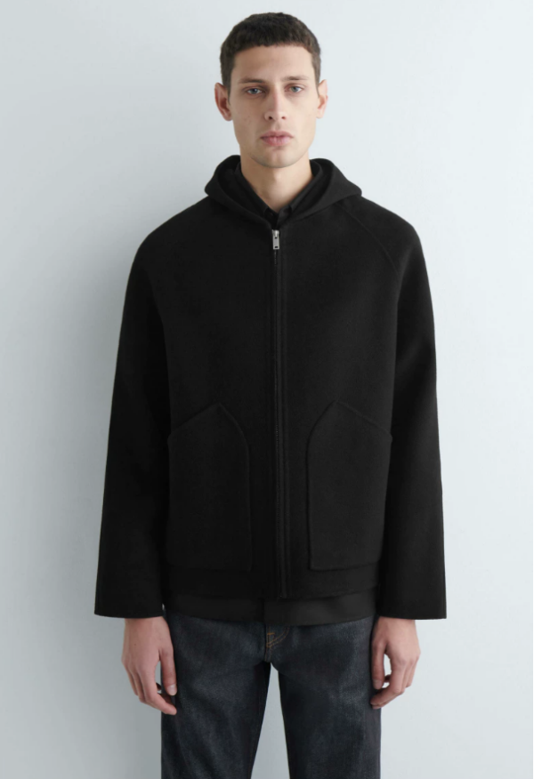 Men’s Pima Cotton Hoodie Full Zip Soft Warm