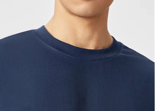 T-shirts sans couture ultra-doux et respirants sans frottement pour hommes, coupe ajustée évacuant l'humidité pour