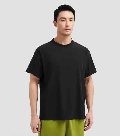 RAININGシリーズのパフォーマンスメンズ急速冷却半袖トレーニングTシャツ