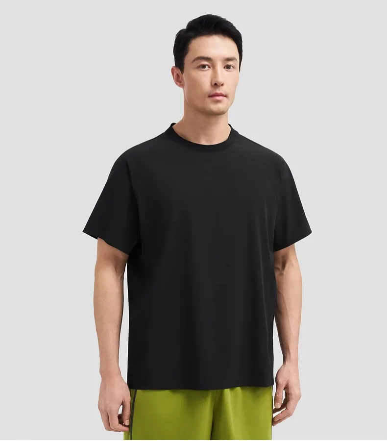 T-shirt d'entraînement à manches courtes à refroidissement rapide Performance pour hommes de la série RAINING