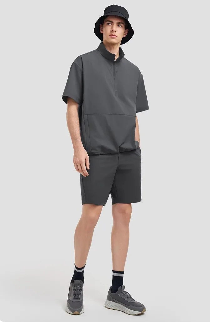 Short tissé pour hommes, série ESSENTIAL, nouvel arrivage d'été