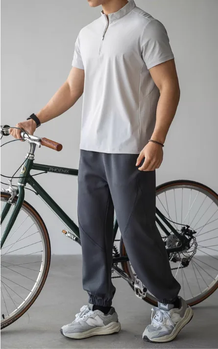 Camisetas polo elegantes sin costuras Diseño antirozaduras Materiales de primera calidad para estilos de vida activos