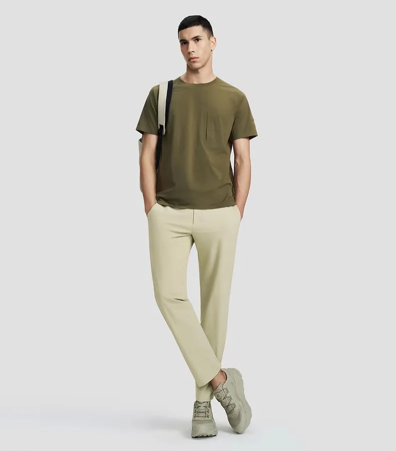 T-shirt da uomo a maniche corte Adaptive Performance ultra-comfort per i pendolari urbani