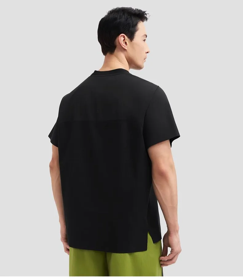 T-shirt d'entraînement à manches courtes à refroidissement rapide Performance pour hommes de la série RAINING