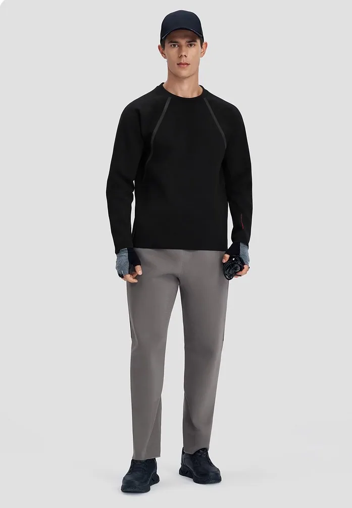 Pantalones de entrenamiento de punto transpirables para hombre ProTrain