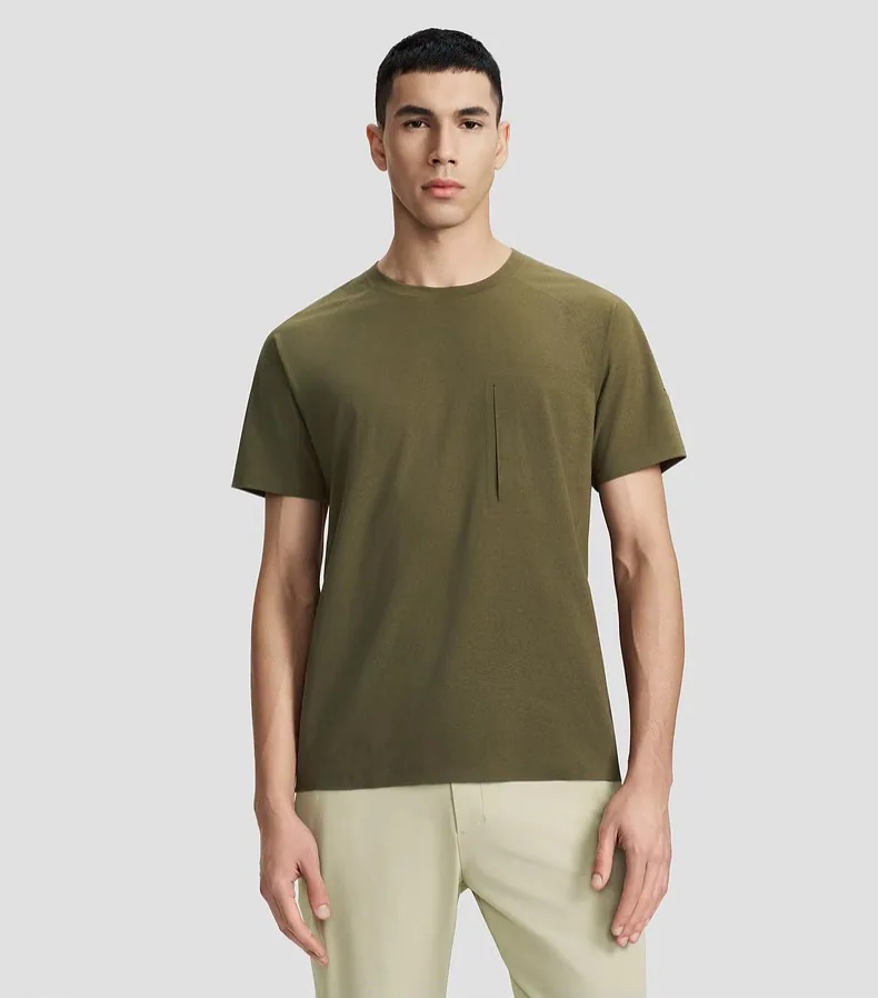 T-shirt da uomo a maniche corte Adaptive Performance ultra-comfort per i pendolari urbani