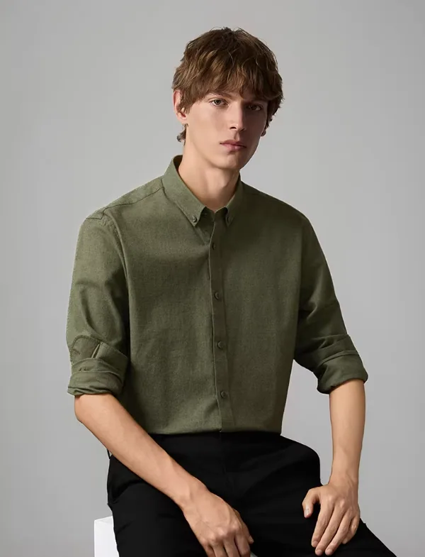 Polo de algodón Pima para hombre suave y transpirable