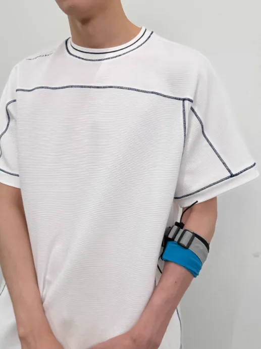 T-shirts en coton Pima pour hommes, coupe classique