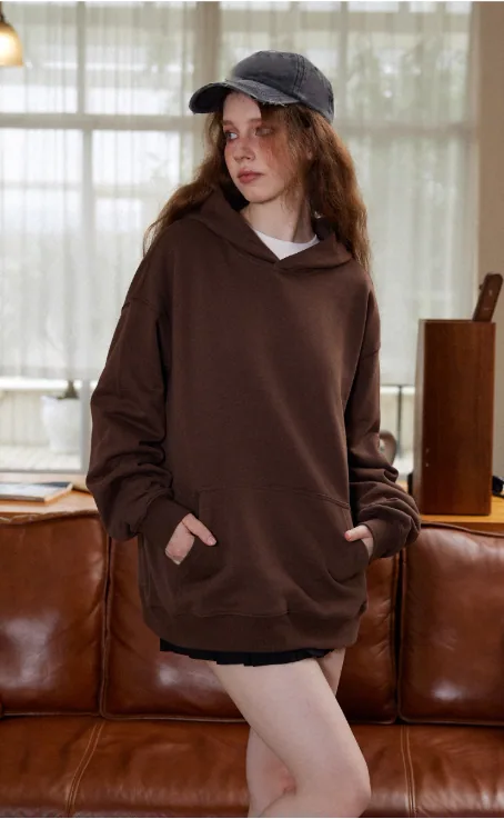 Sweat-shirts à capuche personnalisés en usine, impression personnalisée, vente en gros
