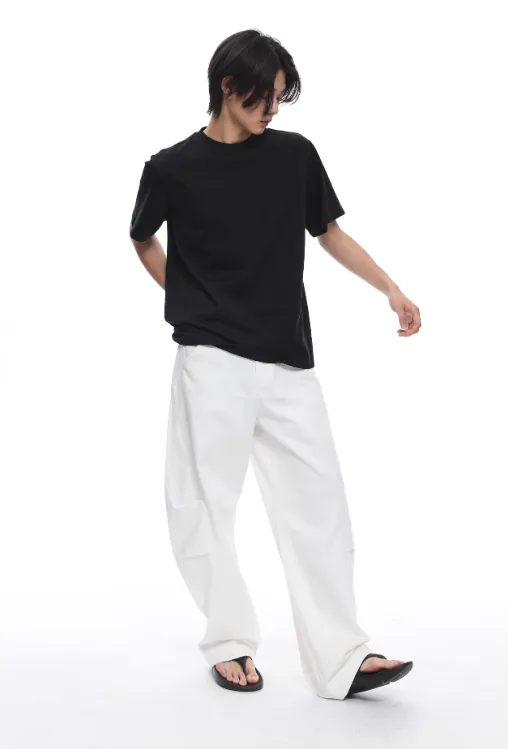 T-shirt da uomo in cotone Pima, comoda da indossare ogni giorno