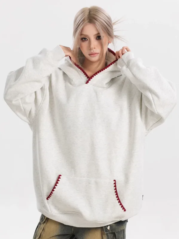 Sweat à capuche en coton Pima pour femme, ultra doux et respirant