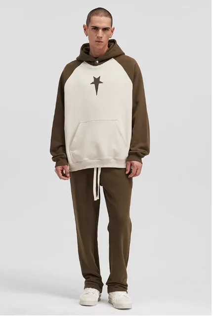2-2 Urban Edge Hoodie Factory - بلوفر فاخر للجنسين مع طباعة جرافيك جريئة