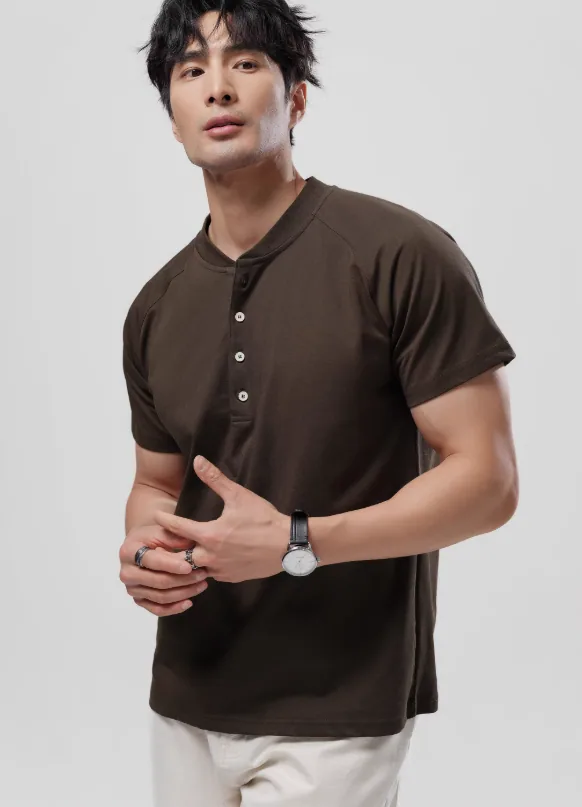 201 T-shirt de luxe en coton Pima doux pour hommes