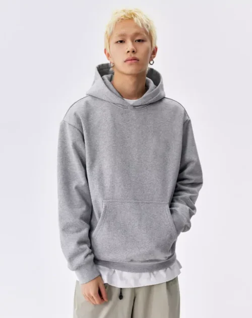 Sweat à capuche en coton Pima ultra doux pour hommes