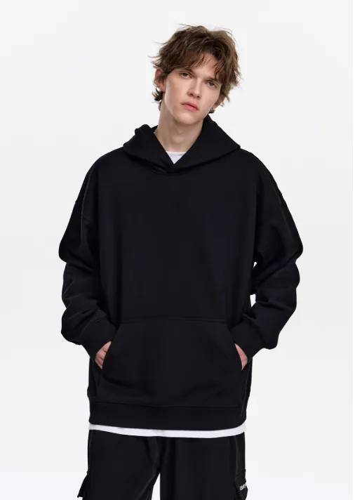 Sweat-shirts à capuche en tissus haut de gamme fabriqués sur mesure en usine avec des designs illimités pour les marques et les événements