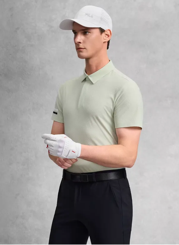 Chemises de golf décontractées d'affaires pour hommes classiques solides
