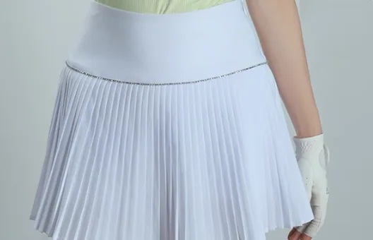 Jupes-shorts de tennis taille haute extensibles pour femmes, jupes de golf plissées et athlétiques
