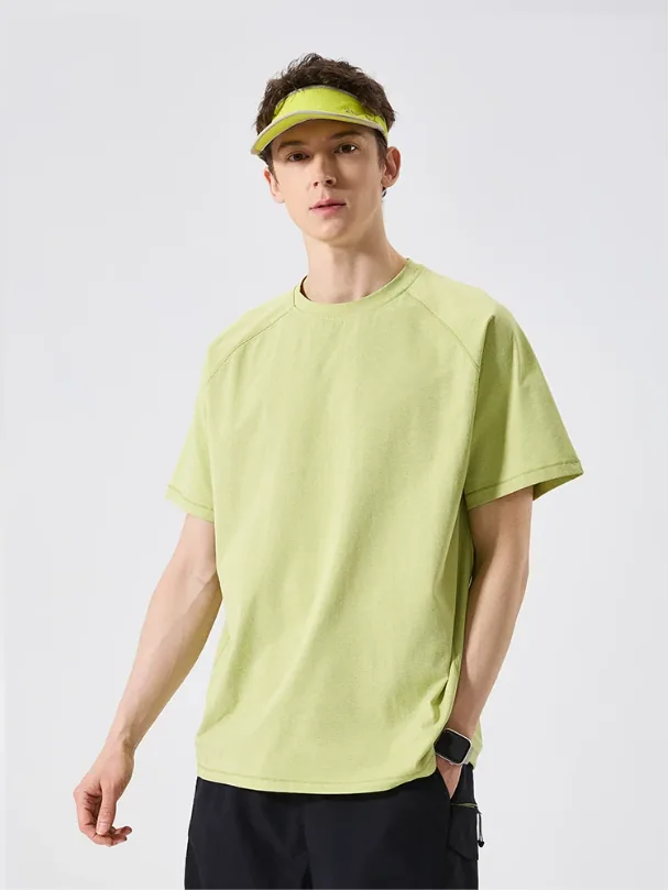 Camiseta deportiva ligera, transpirable y de secado rápido para hombre