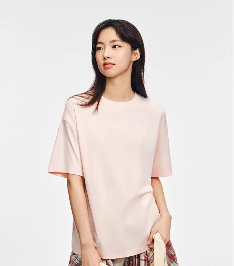レディース Tシャツ アスレジャー 服装 ファッショナブルな軽量 通気性 半袖