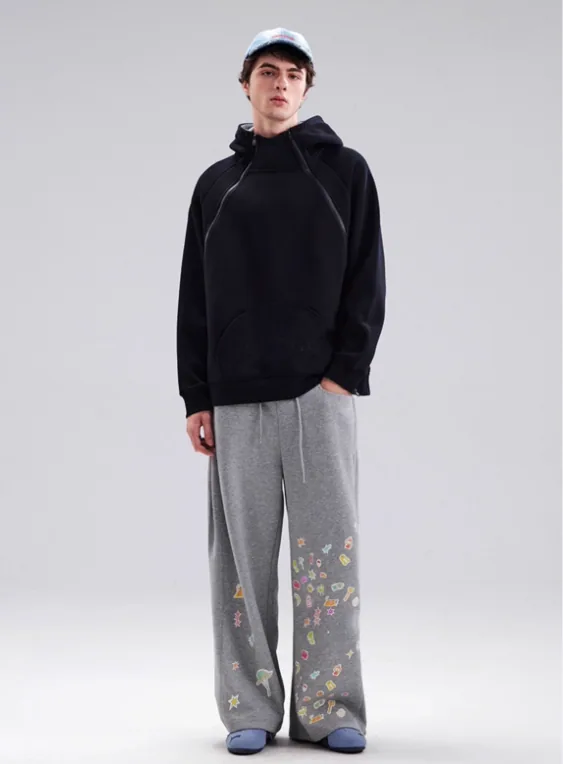Sweat à capuche personnalisé, pulls surdimensionnés à la mode pour les marques de streetwear et les événements, vente en gros en vrac