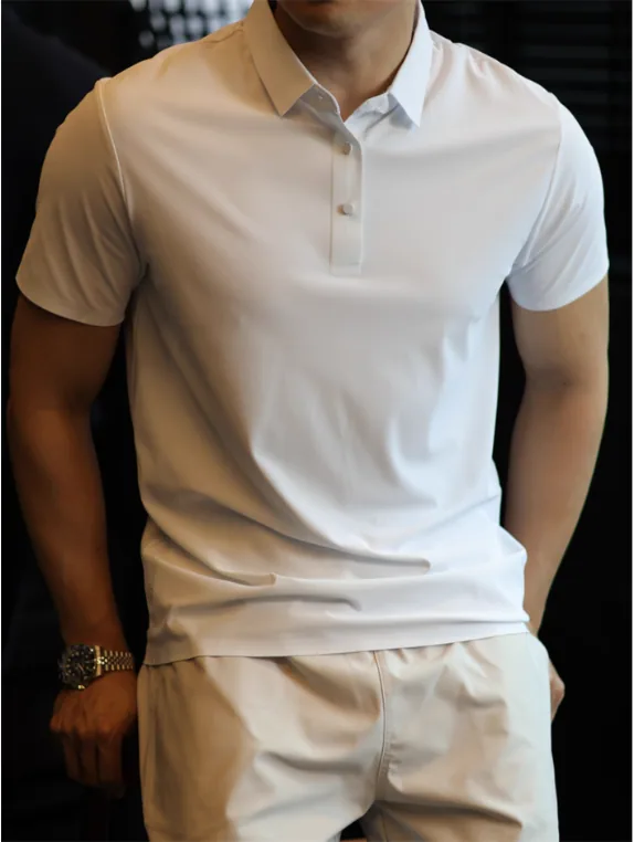 Magliette premium personalizzate senza cuciture Polo ultra morbide Tessuto traspirante per un comfort che dura tutto il giorno