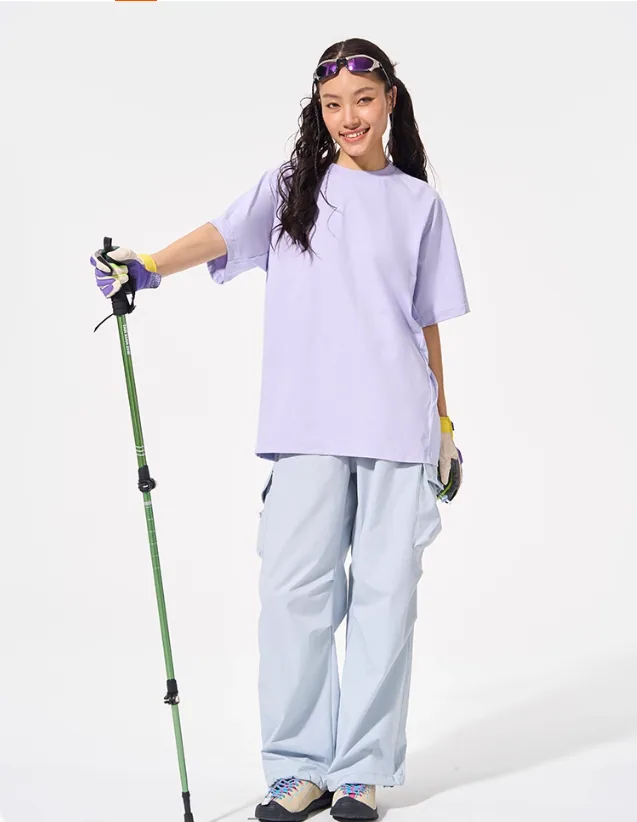 Camisas deportivas transpirables de secado rápido con protección UV para mujer al aire libre
