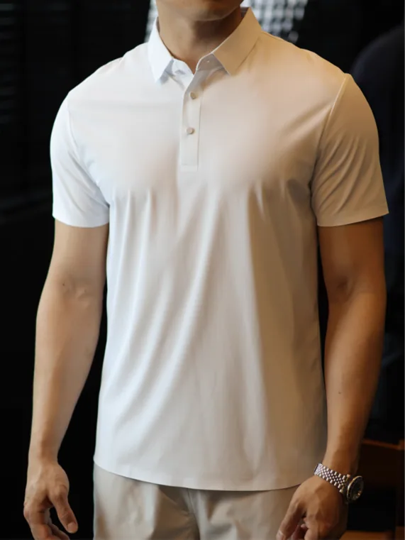 Magliette premium personalizzate senza cuciture Polo ultra morbide Tessuto traspirante per un comfort che dura tutto il giorno