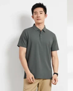 Ultra-Soft Breathable Quick Dry Seamless T-Shirts Workout Polo Shirts for Gym Running Golf